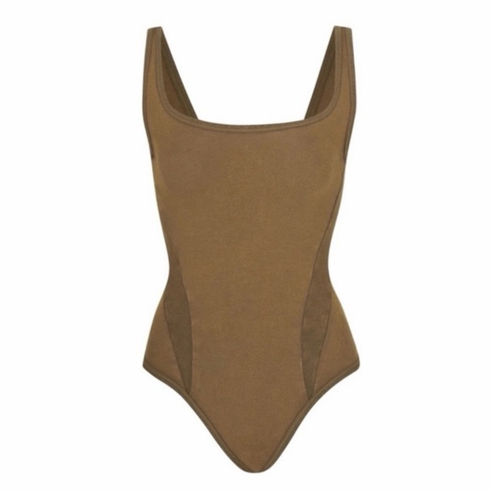 SKIMS Brown Bodysuit
